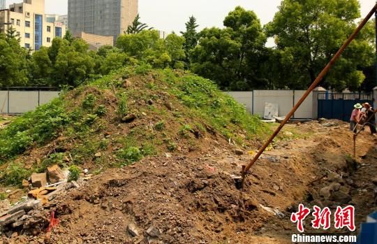 杭州一工地发现南宋古城墙及时回填保存完好(图)